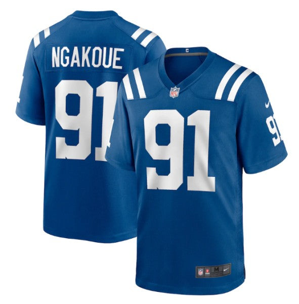 Yannick Ngakoue Indianapolis Colts royal Game jersey