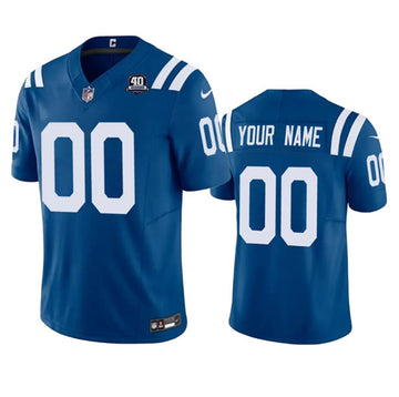 Custom Indianapolis Colts blue FUSE jersey