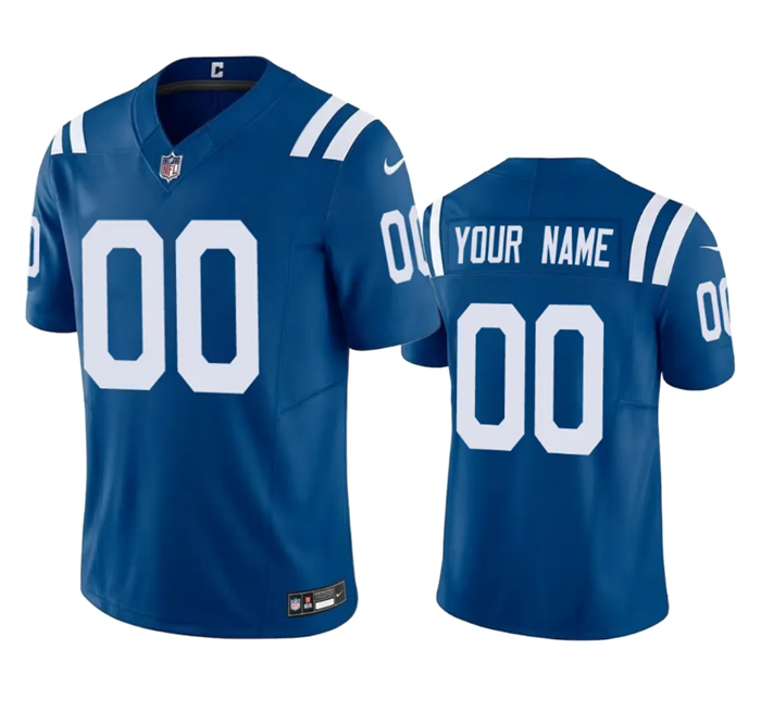 Custom Indianapolis Colts blue FUSE jersey