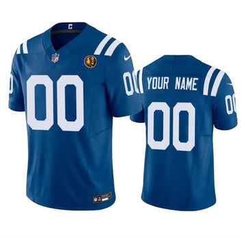 Custom Indianapolis Colts blue FUSE jersey