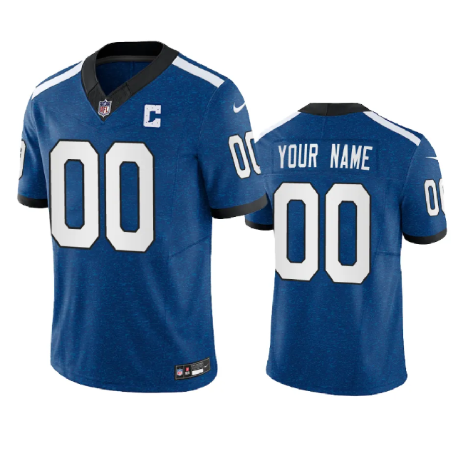 Custom Indianapolis Colts royal FUSE jersey
