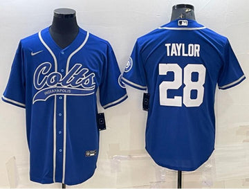 Custom Indianapolis Colts royal jersey