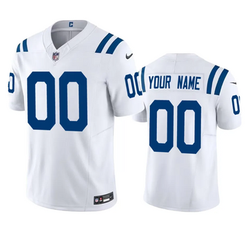 Custom Indianapolis Colts white FUSE jersey