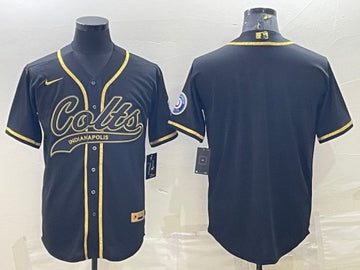 Custom Indianapolis Colts black jersey
