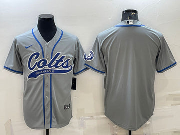Custom Indianapolis Colts gray jersey