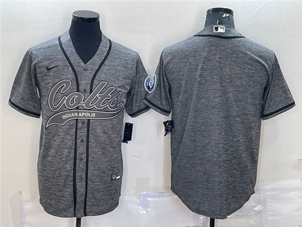 Custom Indianapolis Colts gray jersey