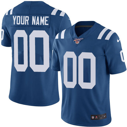 Custom Indianapolis Colts royal jersey