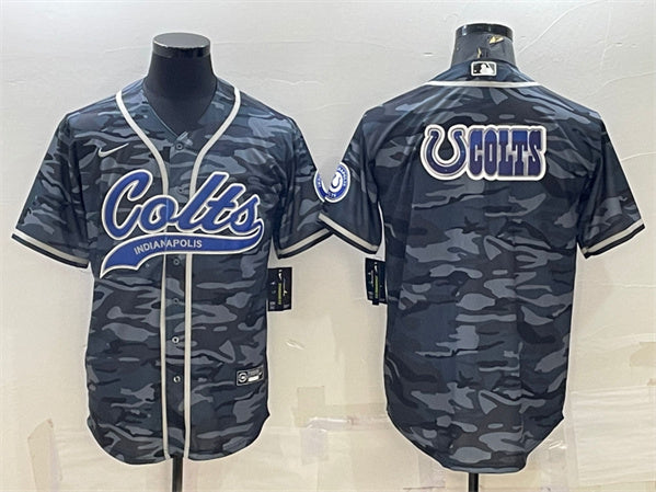 Indianapolis Colts gray Camo jersey