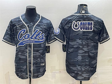 Indianapolis Colts gray Camo jersey