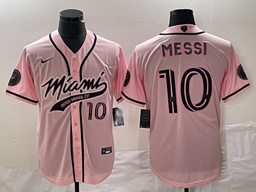 Lionel Messi Inter Miami CF pink jersey