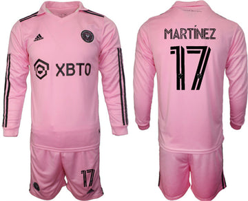 Martinez Inter Miami CF pink Home jersey