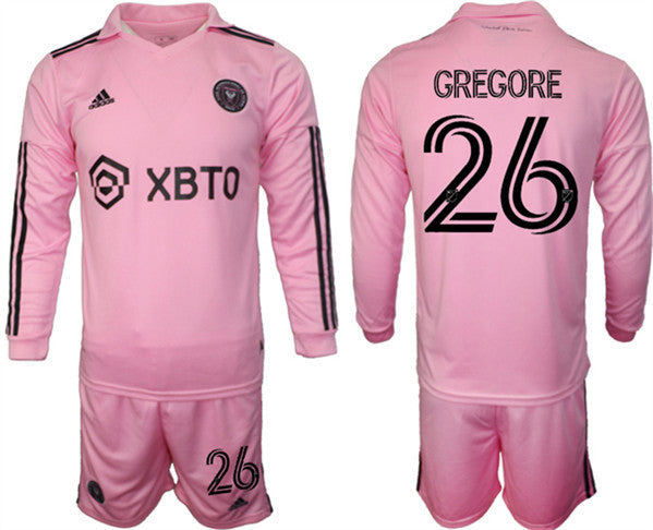 Gregore Inter Miami CF pink Home jersey