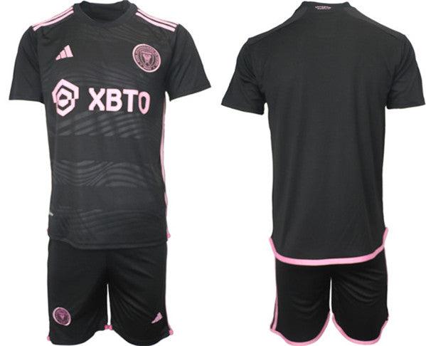 Custom Inter Miami CF black Away jersey