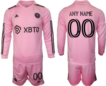 Custom Inter Miami CF pink Home jersey