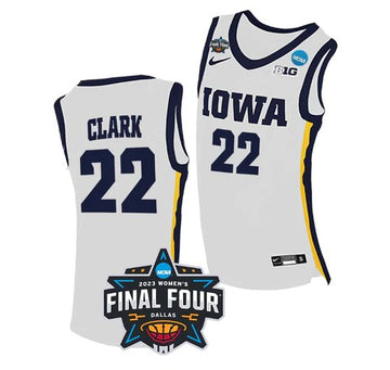Caitlin Clark Iowa Hawkeyes white jersey
