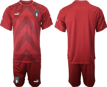 Custom Italy National Team green jersey