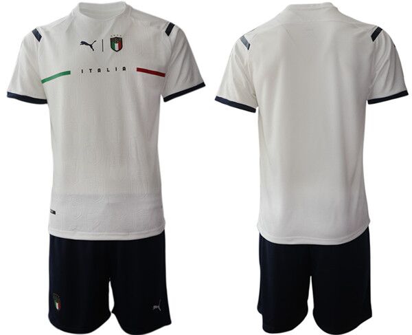Custom Italy National Team white jersey