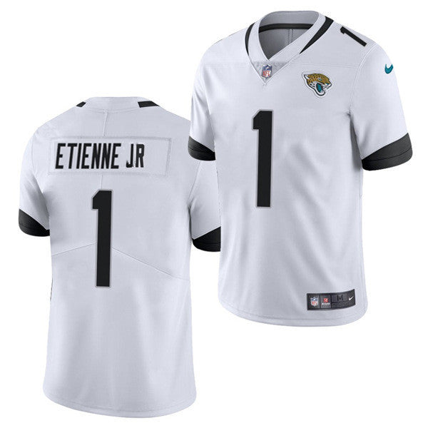 Travis Etienne JR Jacksonville Jaguars white jersey