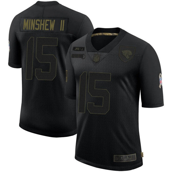 Gardner Minshew II Jacksonville Jaguars black jersey