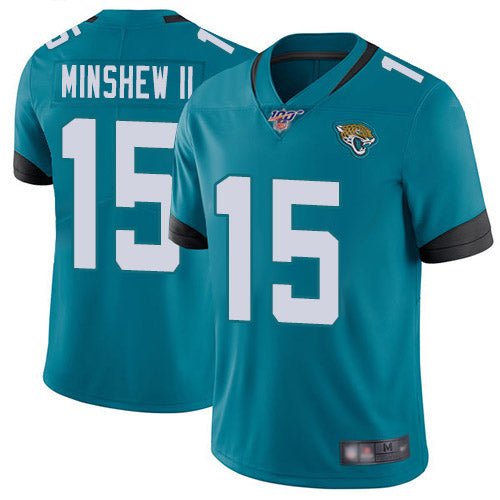 Gardner Minshew II Jacksonville Jaguars blue jersey