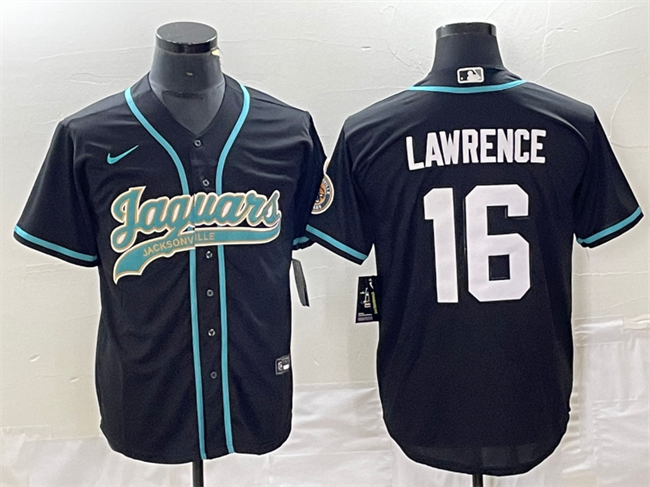Trevor Lawrence Jacksonville Jaguars black jersey