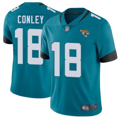 Chris Conley Jacksonville Jaguars teal jersey