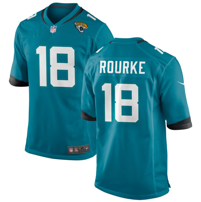 Nathan Rourke Jacksonville Jaguars teal Game jersey