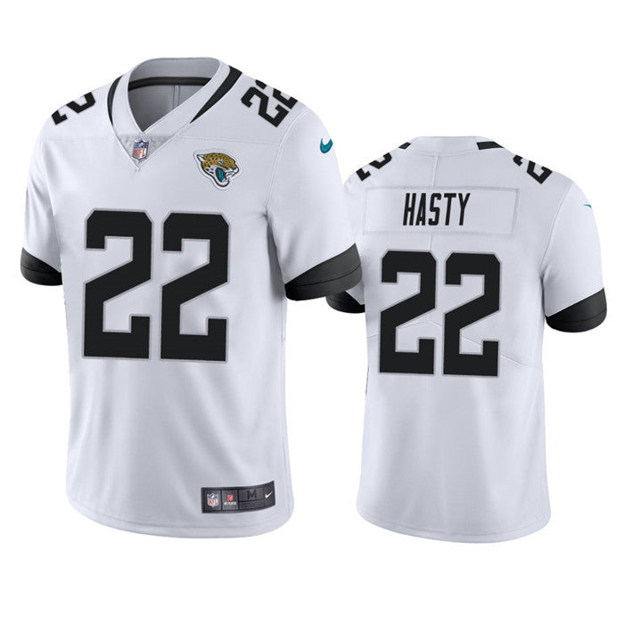 JaMycal Hasty Jacksonville Jaguars white jersey