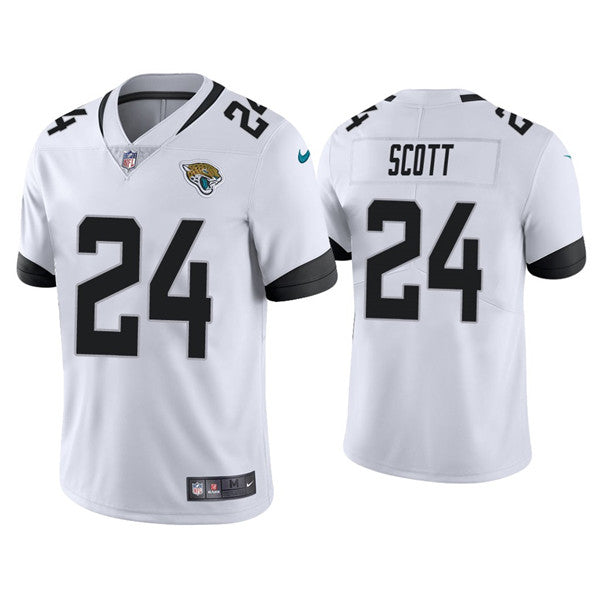 Josiah Scott Jacksonville Jaguars white jersey