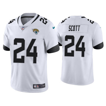 Josiah Scott Jacksonville Jaguars white jersey