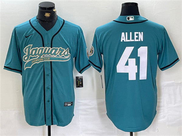 Josh Allen Jacksonville Jaguars teal jersey