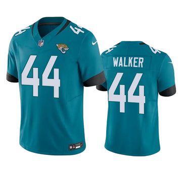 Travon Walker Jacksonville Jaguars teal FUSE jersey
