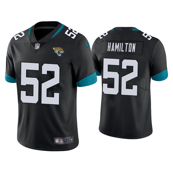 Davon Hamilton Jacksonville Jaguars black jersey