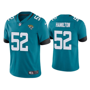 Davon Hamilton Jacksonville Jaguars blue jersey