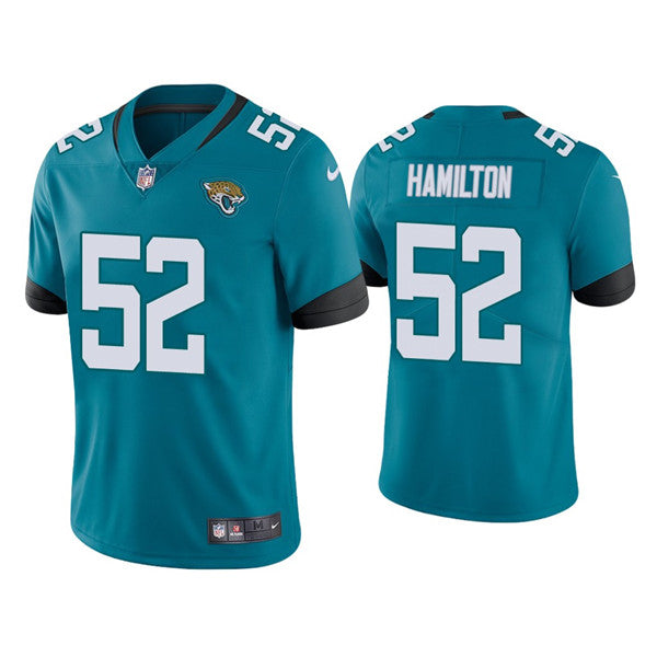 Davon Hamilton Jacksonville Jaguars blue jersey