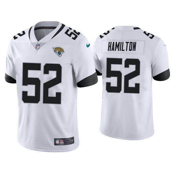 Davon Hamilton Jacksonville Jaguars white jersey