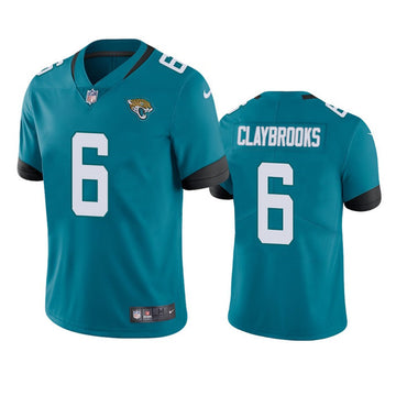 Chris Claybrooks Jacksonville Jaguars teal jersey