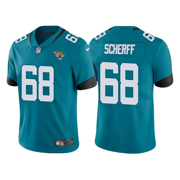 Brandon Scherff Jacksonville Jaguars teal jersey