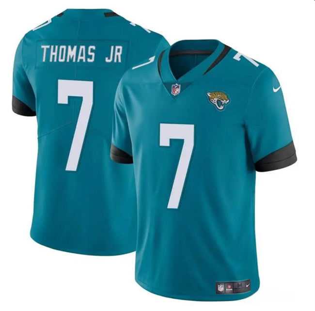 Jacksonville Jaguars #7 Brian Thomas Jr Teal 2024 Draft Jersey