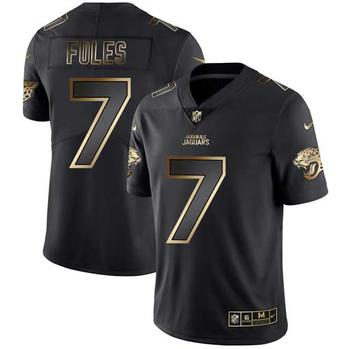 Nick Foles Jacksonville Jaguars black jersey
