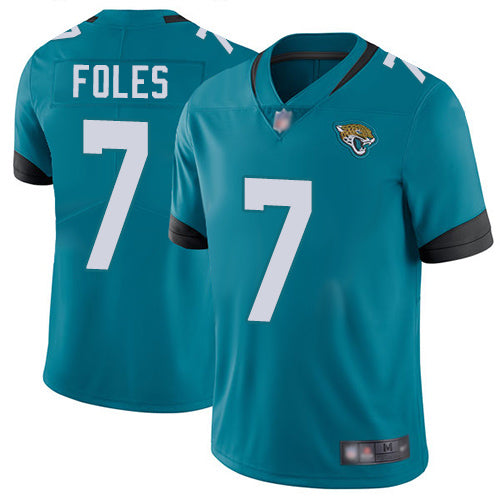 Nick Foles Jacksonville Jaguars teal jersey