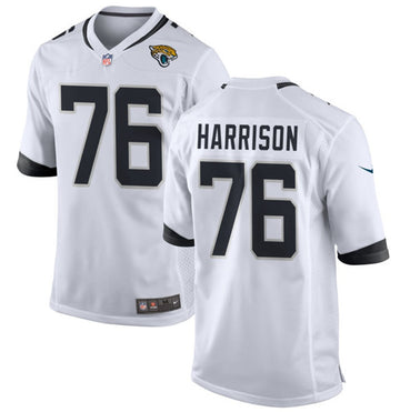 Anton Harrison Jacksonville Jaguars white Game jersey