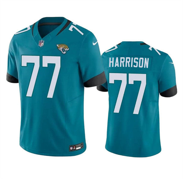 Anton Harrison Jacksonville Jaguars teal FUSE jersey