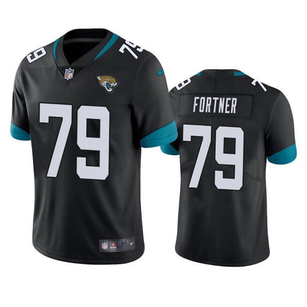 Luke Fortner Jacksonville Jaguars black jersey