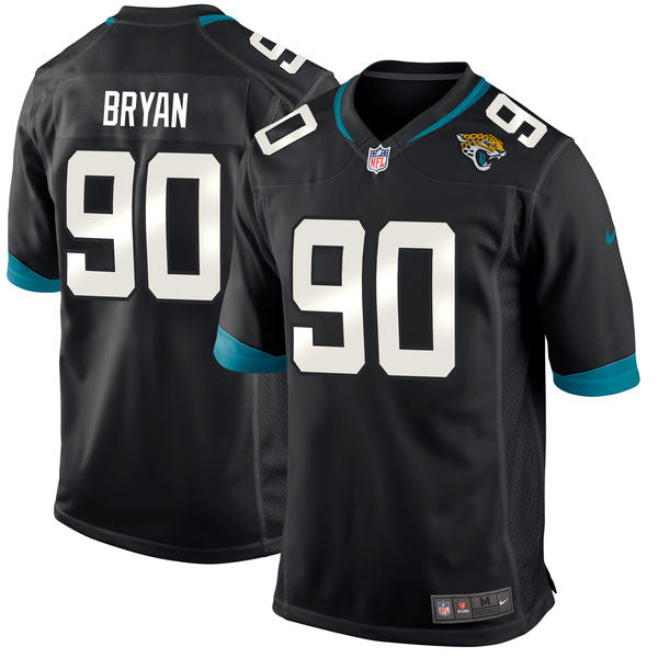 Taven Bryan Jacksonville Jaguars black Game jersey