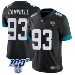 Calais Campbell Jacksonville Jaguars black jersey