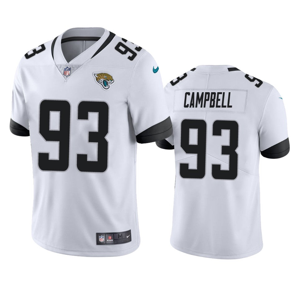 Calais Campbell Jacksonville Jaguars white jersey