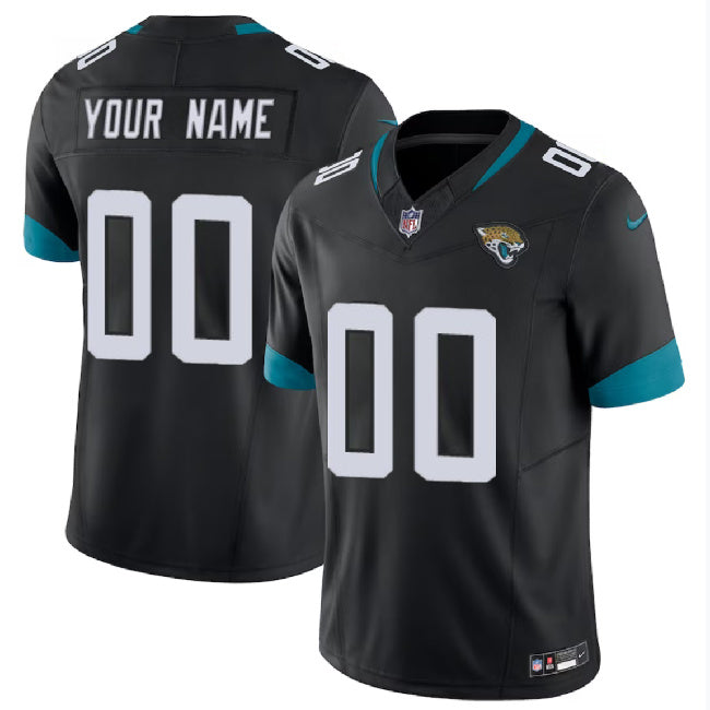 Custom Jacksonville Jaguars black FUSE jersey