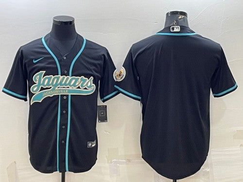 Custom Jacksonville Jaguars black jersey