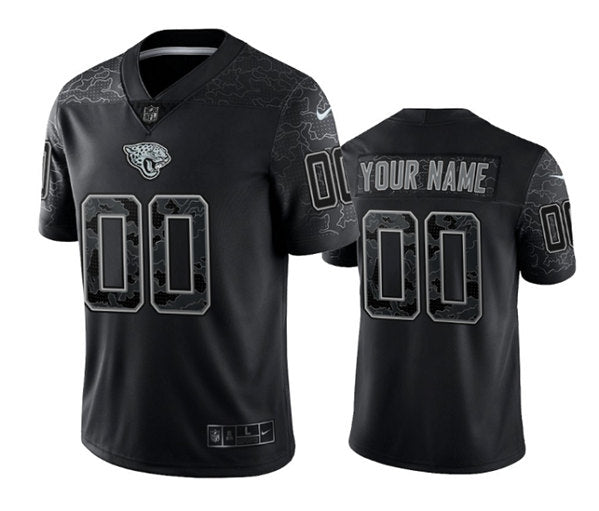 Custom Jacksonville Jaguars black jersey